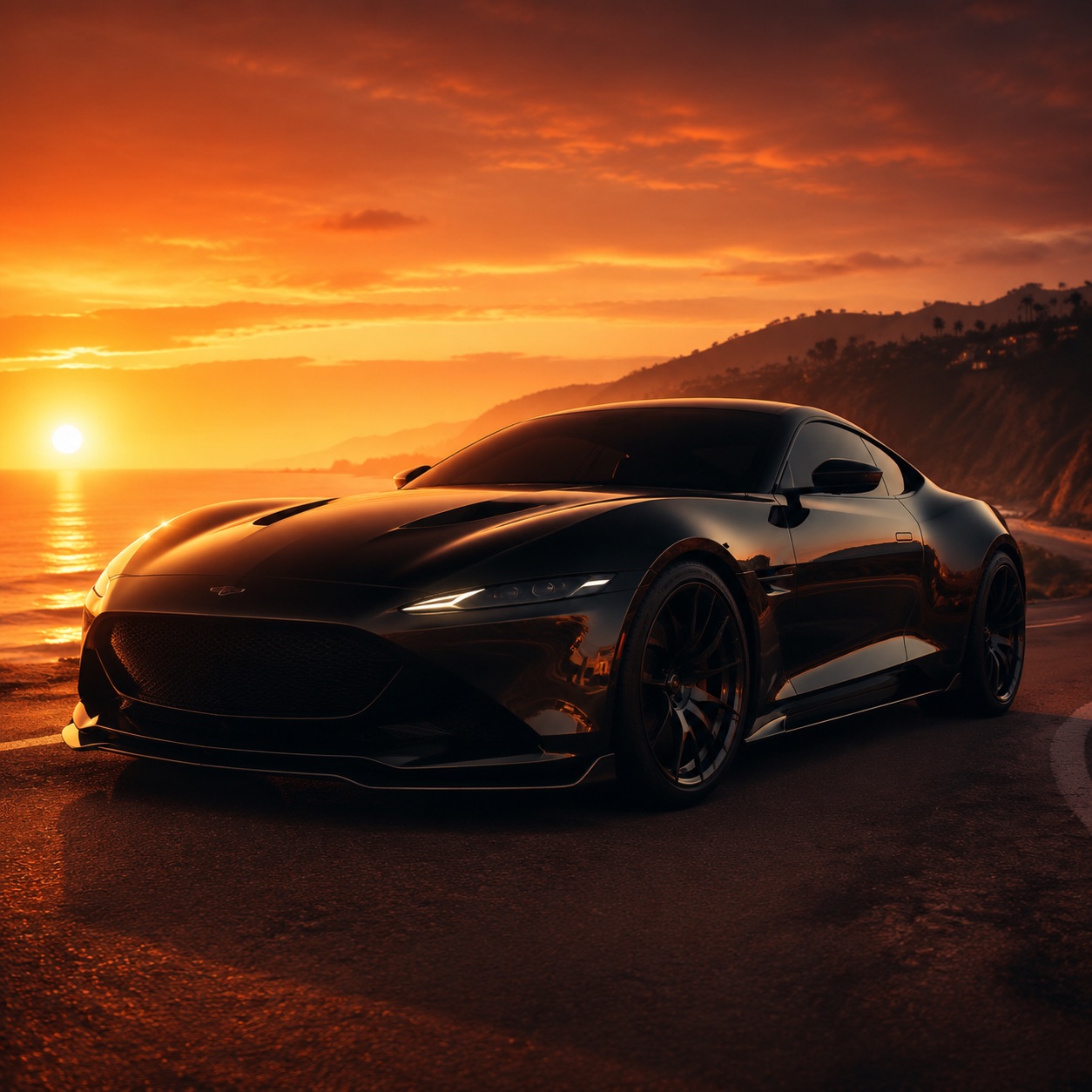 Stylized B class car illustration for Forza Horizon 6