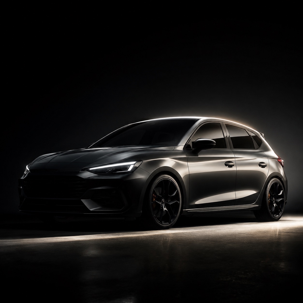 Stylized C class car illustration for Forza Horizon 6