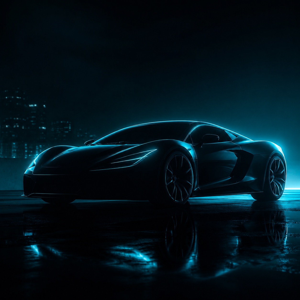 Stylized S1 class car illustration for Forza Horizon 6